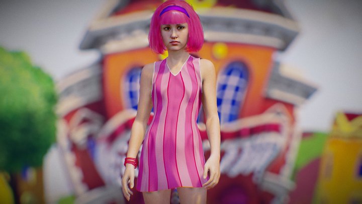 18yo Stephanie 3D Model