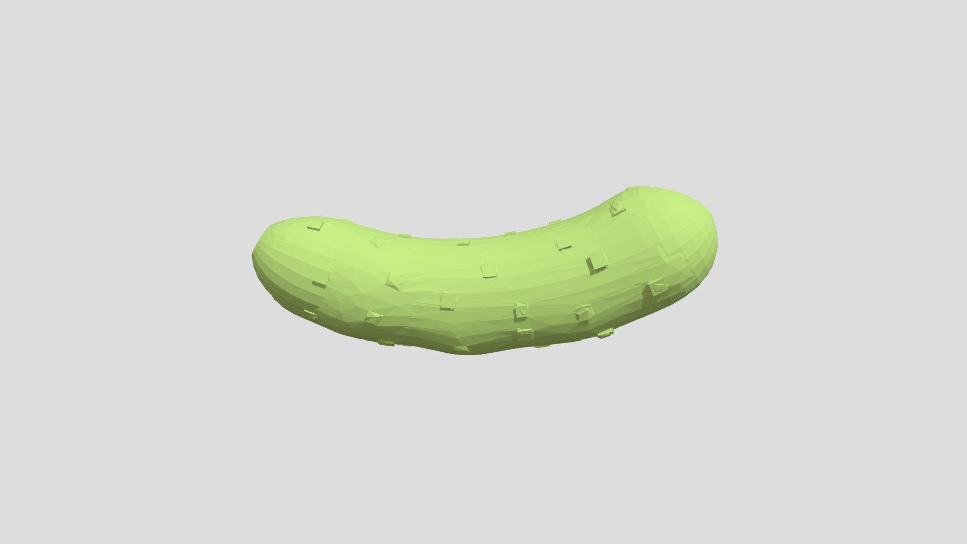 Pickle from Poly by Google Download Free 3D model by IronEqual (ie