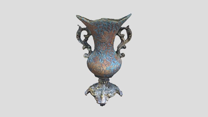 Antique Vase (generated by Revopoint POP 2) – Free 3D Model STL