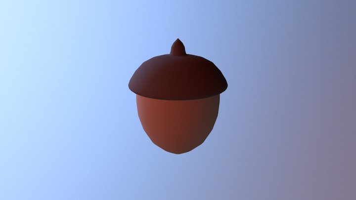 Acorn 3D Model