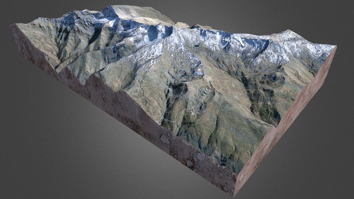 Sierra Nevada 3D Model