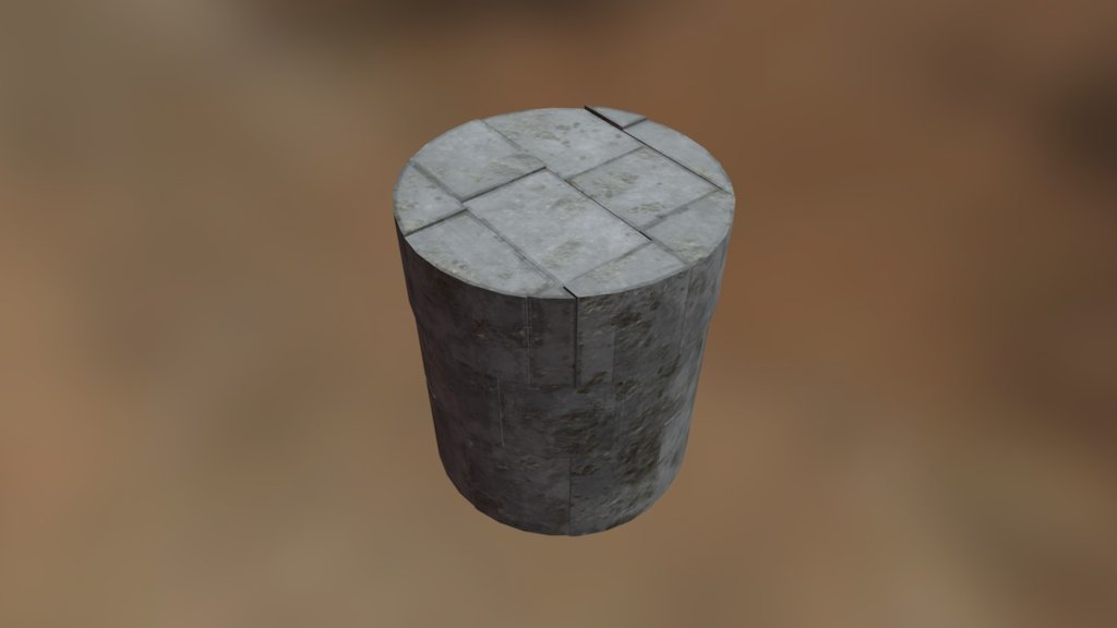 Stone Pillar Section