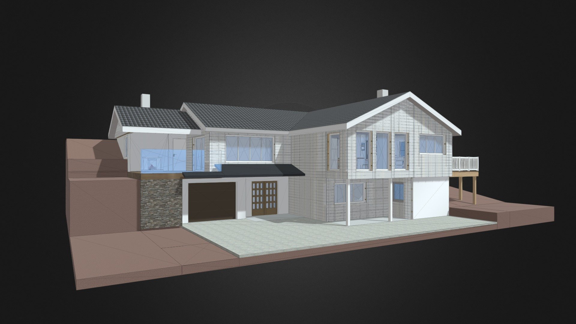 Stians hus, etterisolering