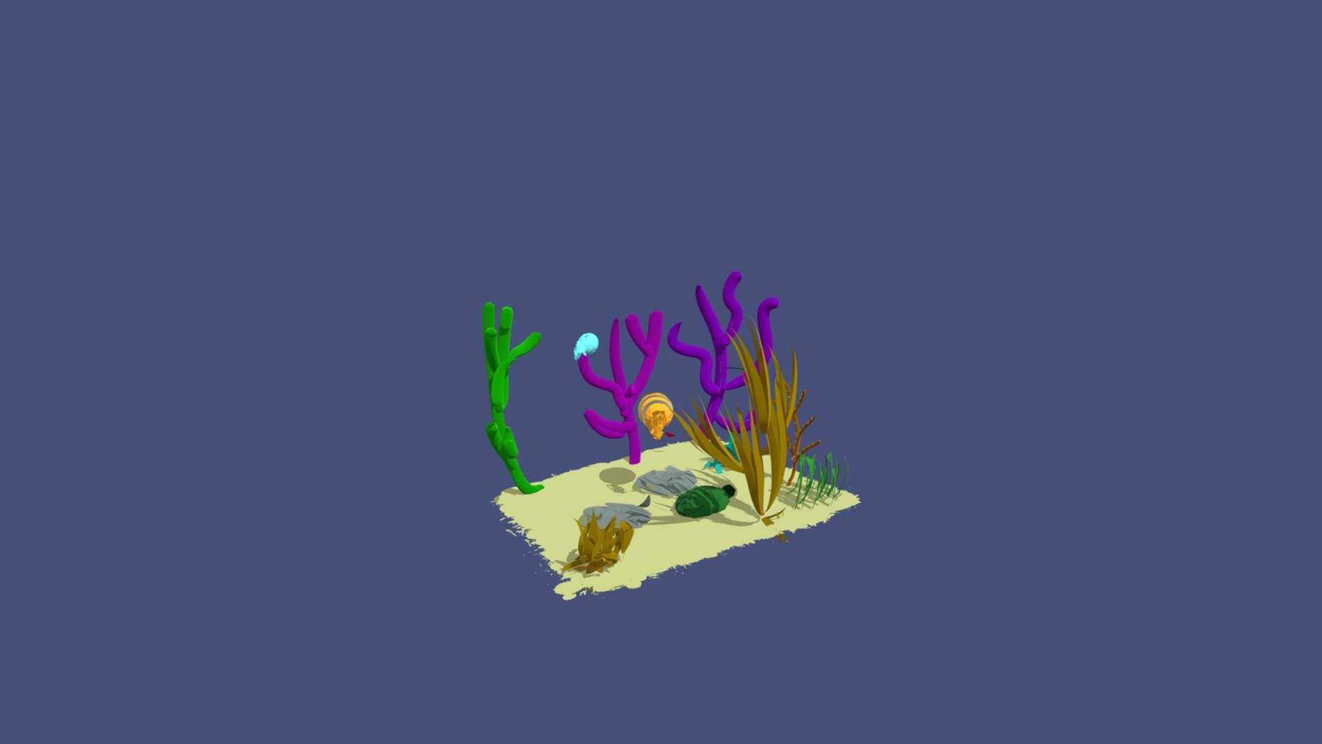 fishies in water - Download Free 3D model by amiforke [0c37f9b] - Sketchfab