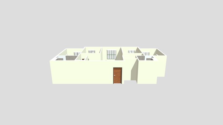 Magnolia Apartments: 4 Bedroom Unit 3D Model