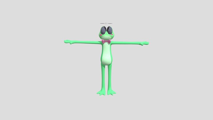 Ribbit tadc (fully rigged) – Free 3D Model STL