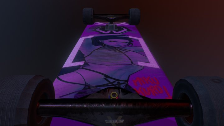 Skateboard 3D Model