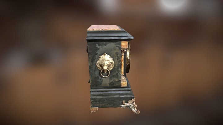 old clock 3D Model