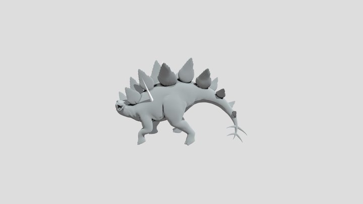 Gigantspinosaurus 3D Model