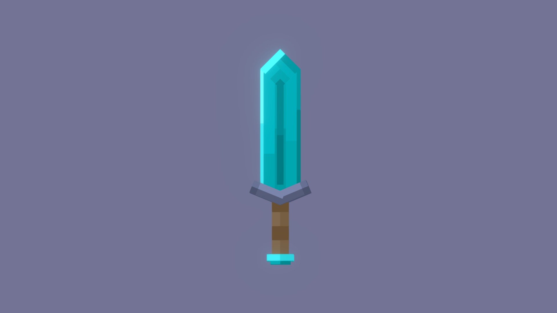 Minecraft Sword 3d Model By Dandrrick 0c3ac9c Sketchfab 