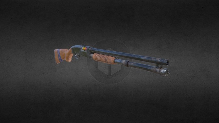 Winchester 1300 3D Model