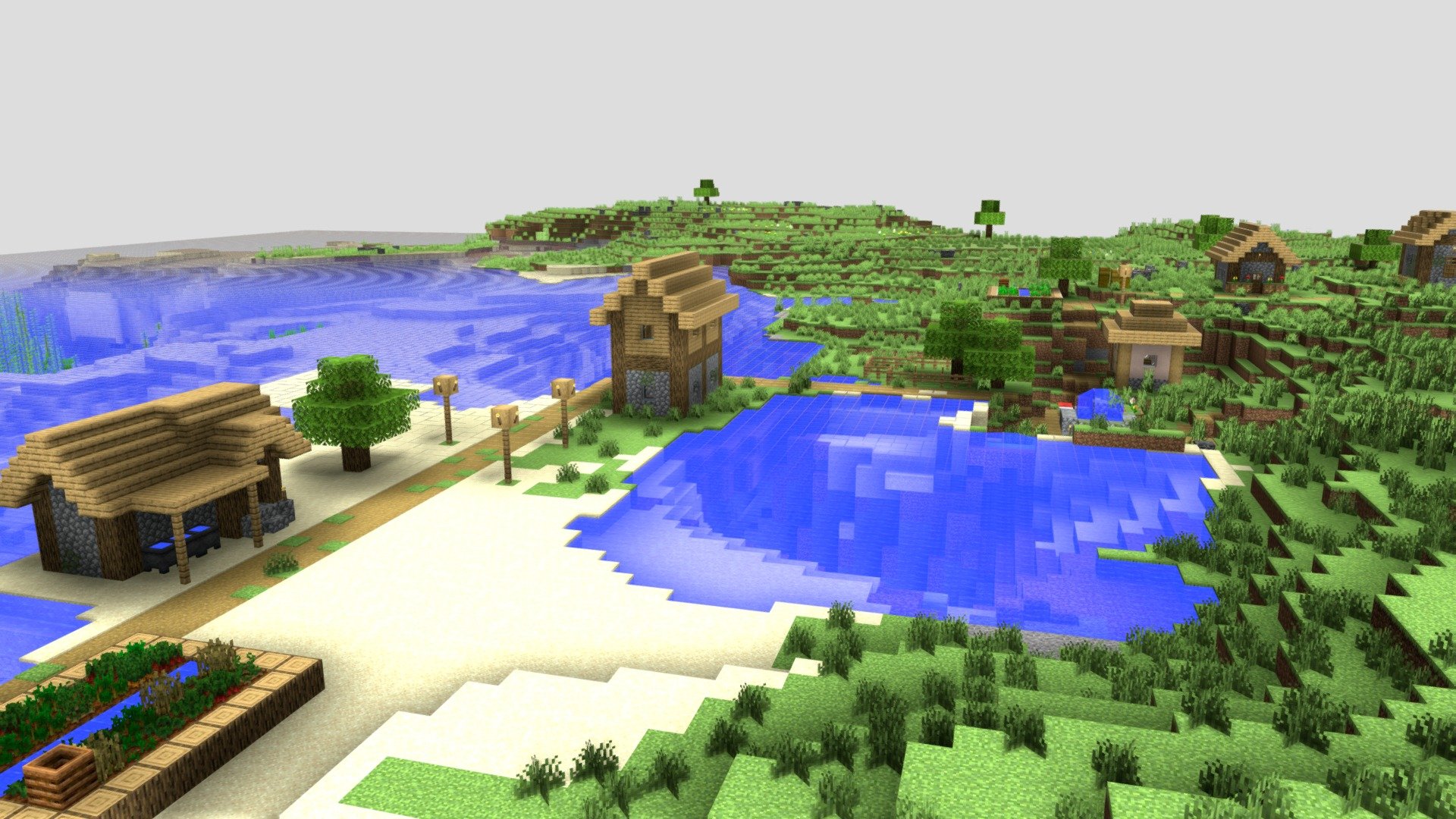 Medieval Minecraft Village Survival Explore Download Free 3D Medieval Minecraft Village Survival Explore Download Free 3D