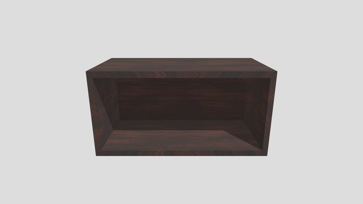 Caja Madera 3D Model