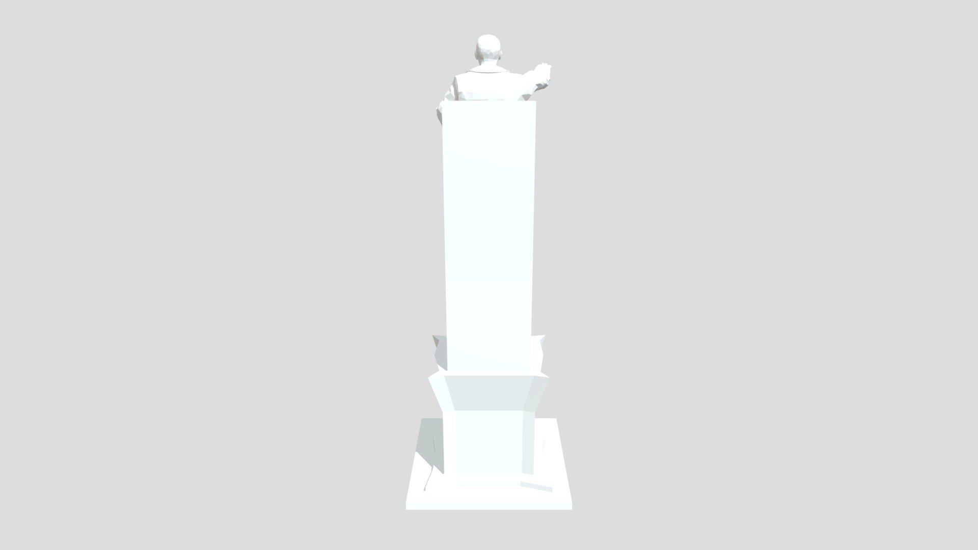 Hitler Statue (was for an old game project)