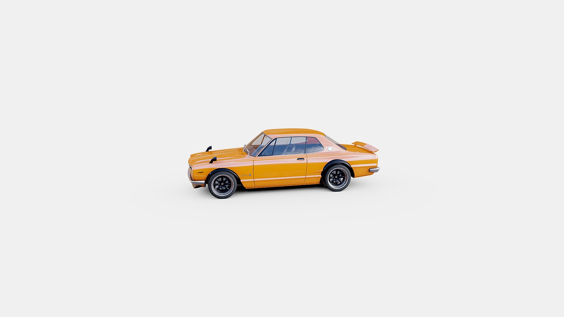 Nissan Skyline 1968-1972 — Sketchfab embed 3D viewer