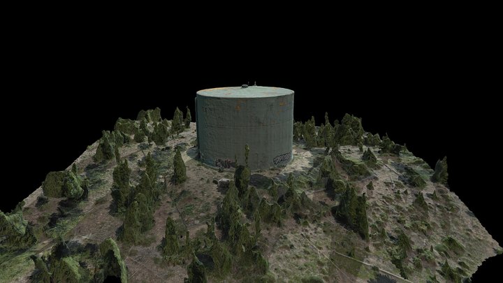 Old Dillon Reservoir  - Summit Co. Colorado 3D Model