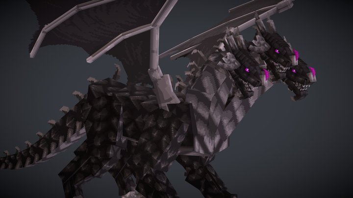 Ender Dragon Boss 3D Model