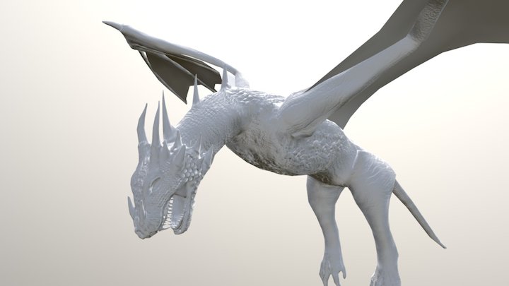 Dragon Full Lp 3D Model