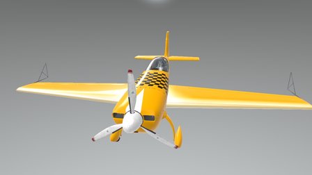 Aerobatic Aircraft 3D Model