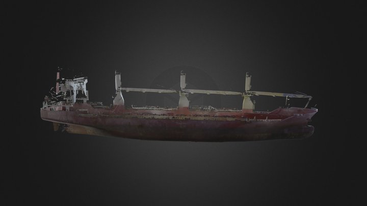 Ship Hull 3D Model