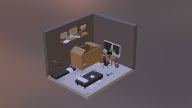 Thesis Diorama (No Images) 3D Model