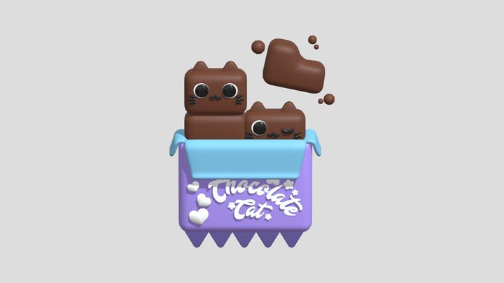 Chocolate 3D model 3D Model