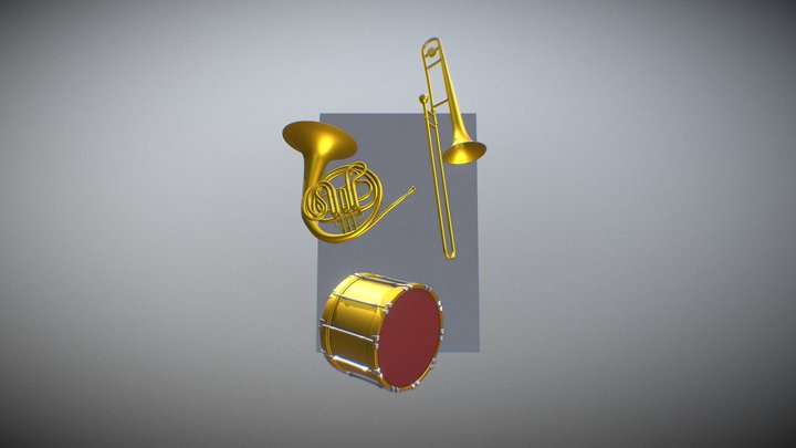 Instruments animation – Free 3D Model STL