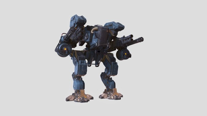 MooBot 3D Model