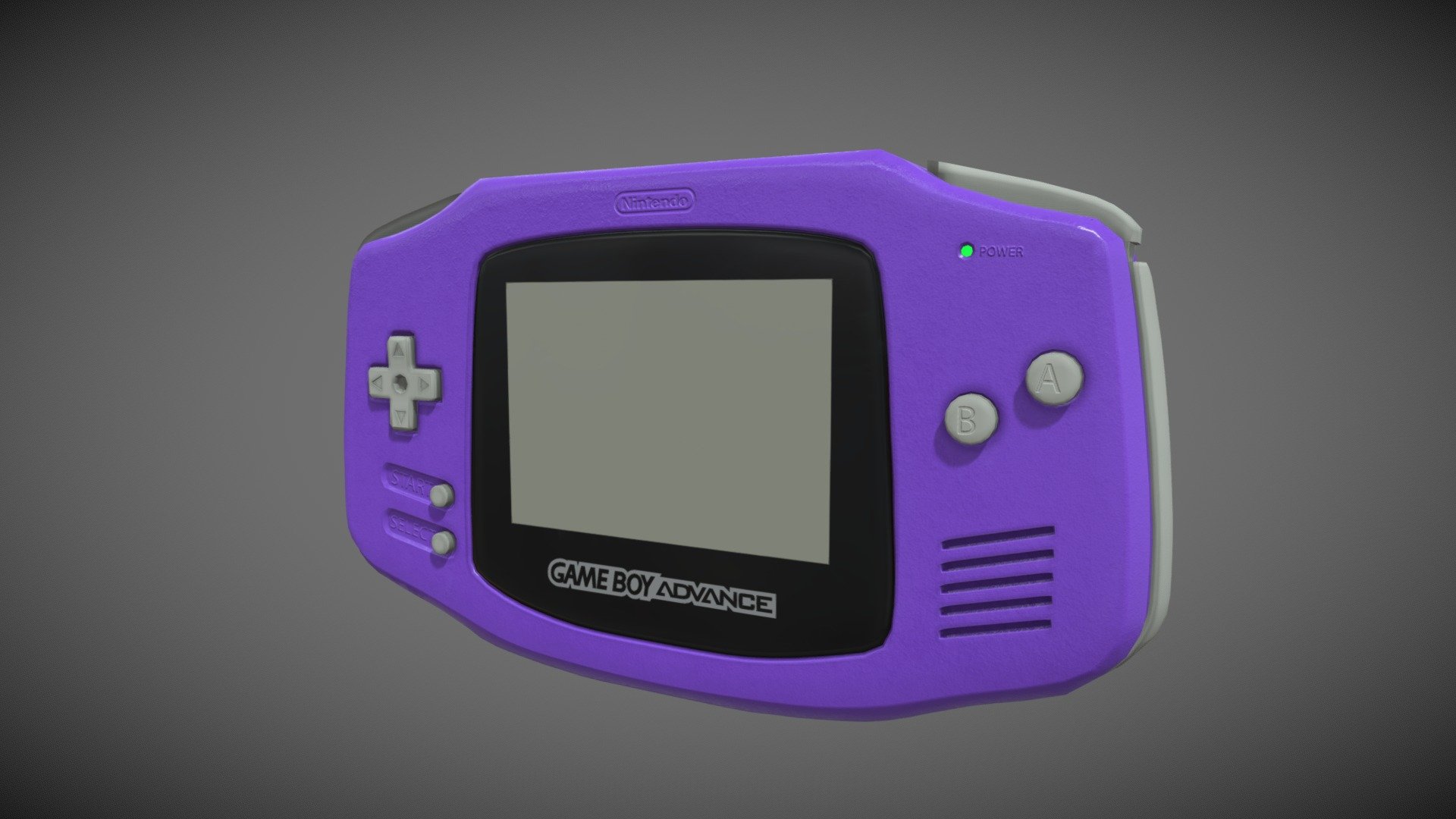 GBA_CONSOLE - 3D model by AtzinG (@atzing6) [0c40495] - Sketchfab