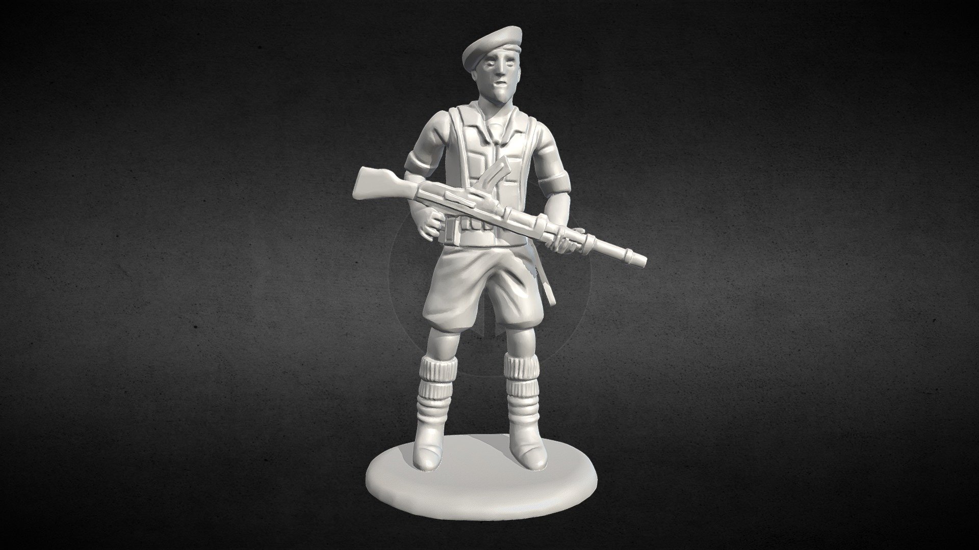 Britain - Bren Gunner Soldier
