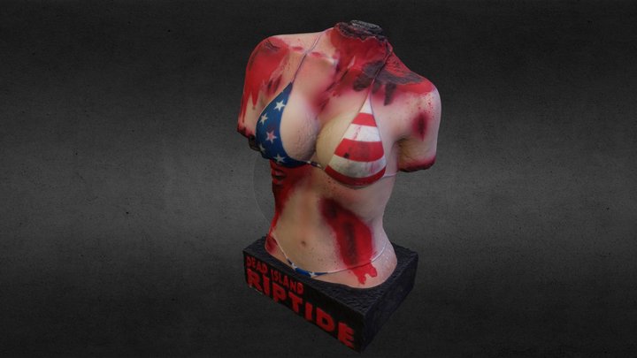 Bikini Statuette from Dead Island - Riptide 3D Model