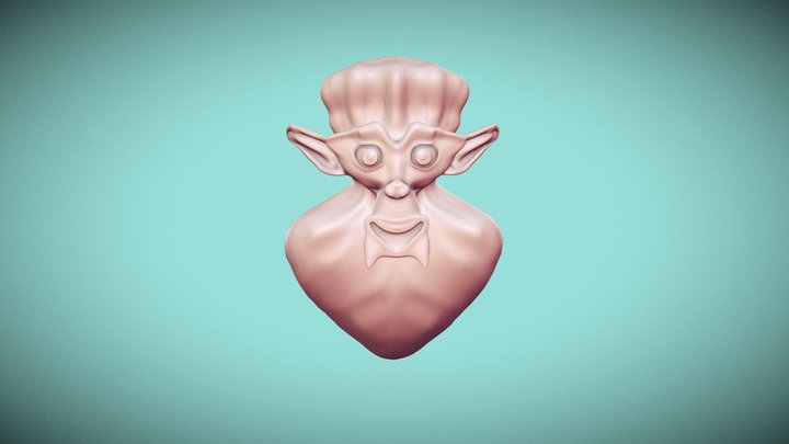 Suzanne Sculpting Practice 3D Model