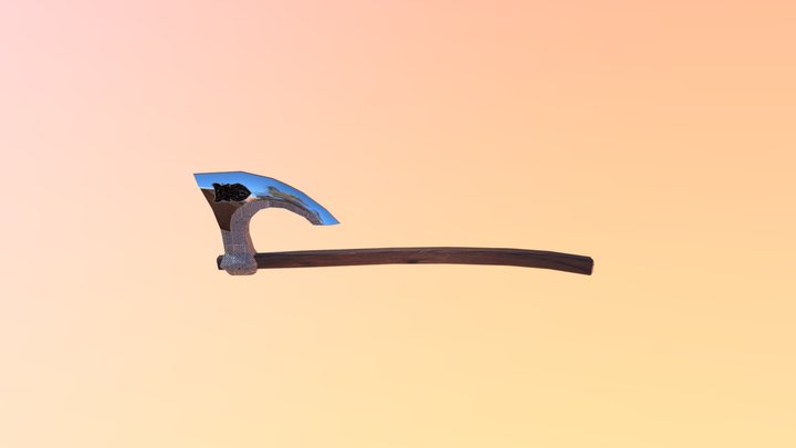 Viking Axe 3D Model