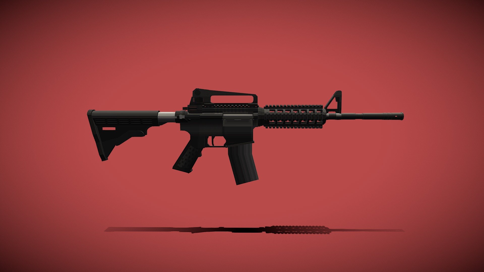 M4a1 3d Model By Mmecha 0c41112 Sketchfab 2354