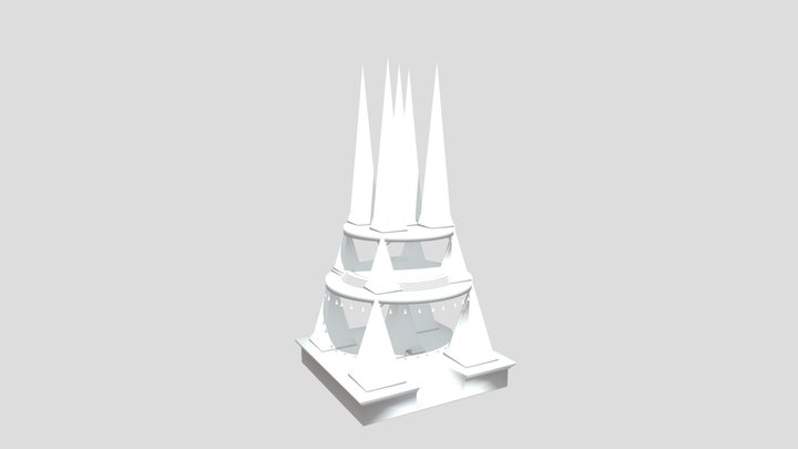 The Tomb of Lars Porsenna - My Interpretation 3D Model