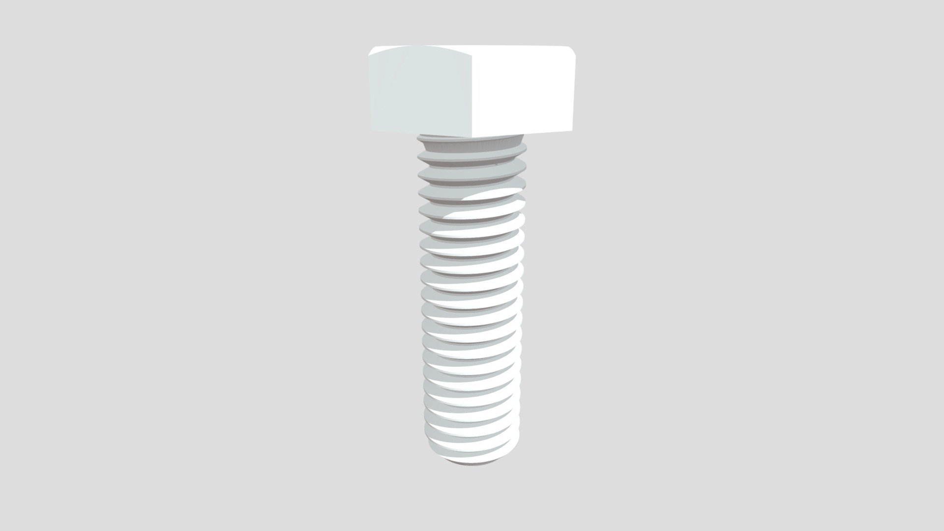 M6 X 1, 20mm Long - 3D model by Anubis84 [0c41974] - Sketchfab
