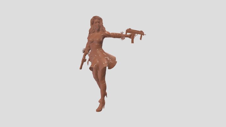 Girl – Gratis 3D-model STL
