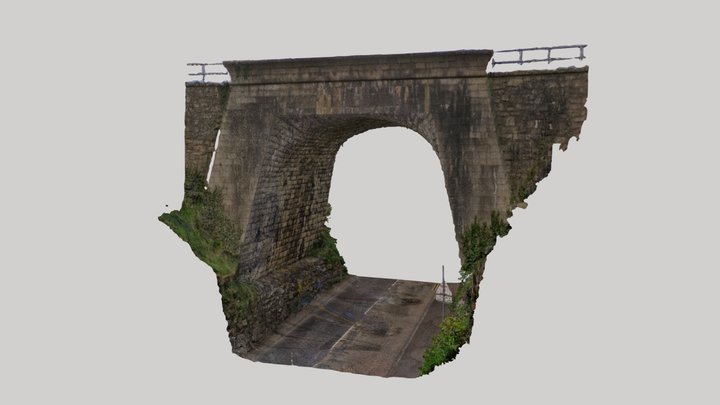 MacNeill's Egyptian Arch Railway Bridge, Newry 3D Model