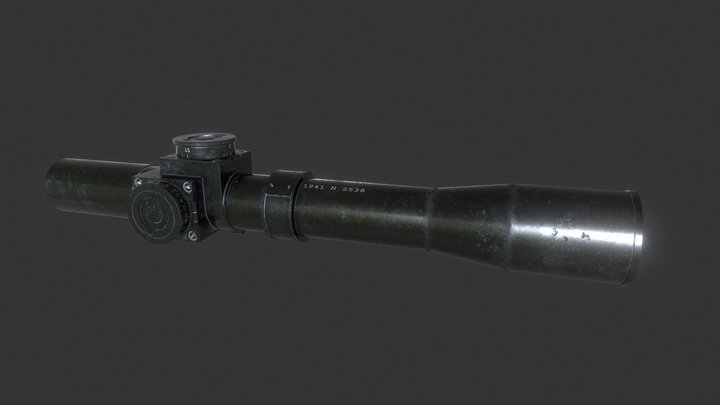 Mk I Scope 3D Model