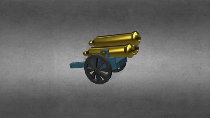 Cannon_Upgrade_3 3D Model