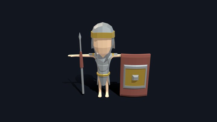 Simple character 3D Model