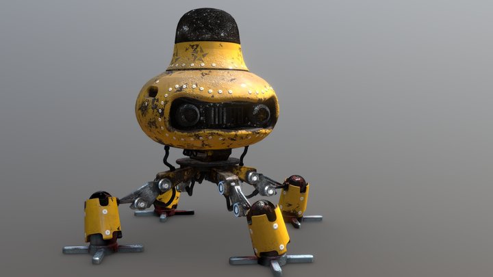 spider robot 3D Model