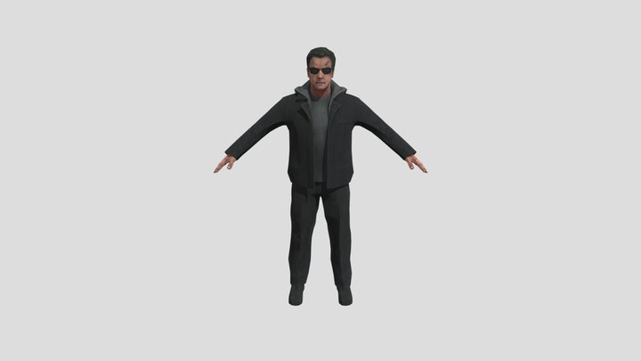 Schwarzenegger 3D Model