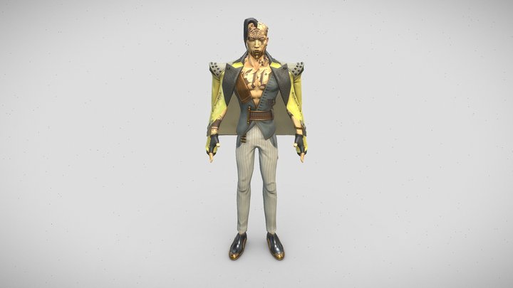 NJ_final_withcloth 3D Model