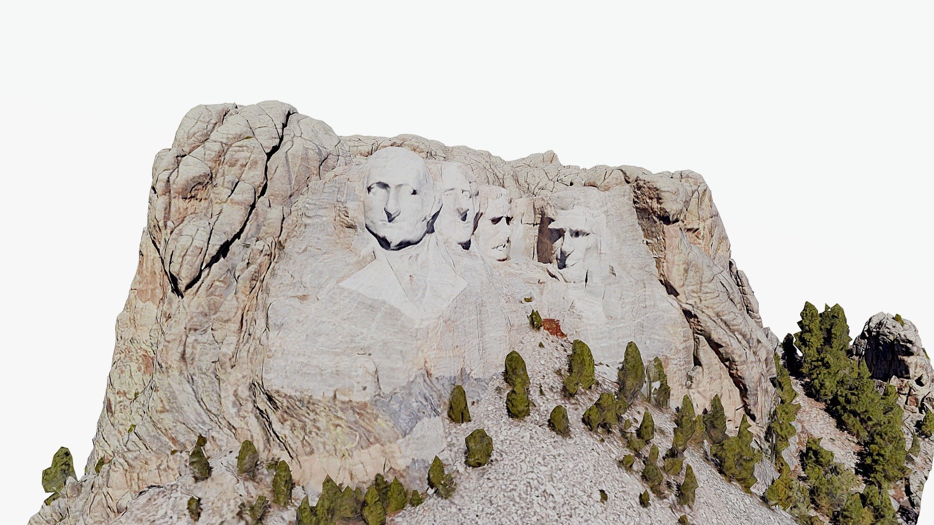 Mount Rushmore,National Memorial,mountain,scan