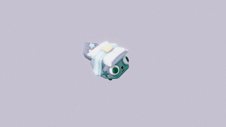⭐ Star Time Cosmetic Pebble 3D Model