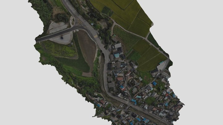 부항면 월곡리 652번지_simplified_3d_mesh 3D Model