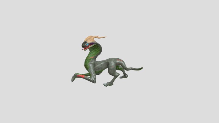 snake-dragon 3D Model