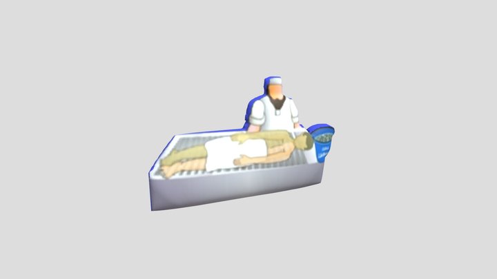 TATA CARA MEMANDIKAN 3D Model