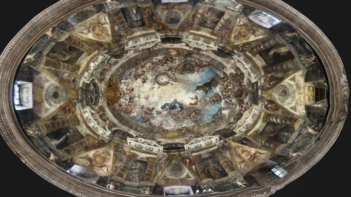 Cúpula S. Antonio de los Alemanes, España 3D Model